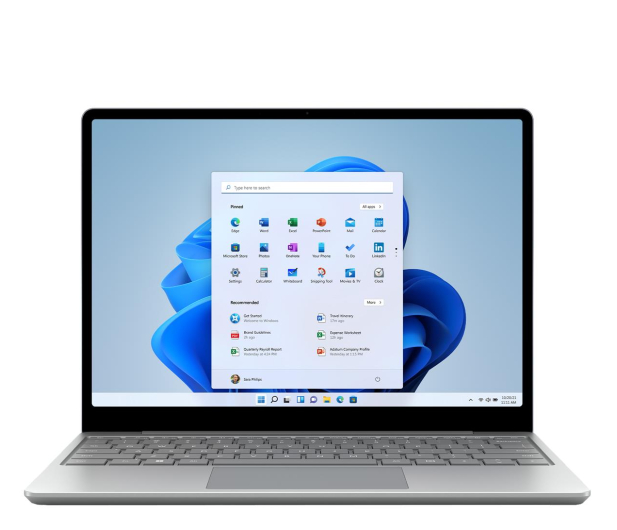 Microsoft Surface Laptop Go 2 i5/8GB/256GB PLATINUM - 1047182 - zdjęcie
